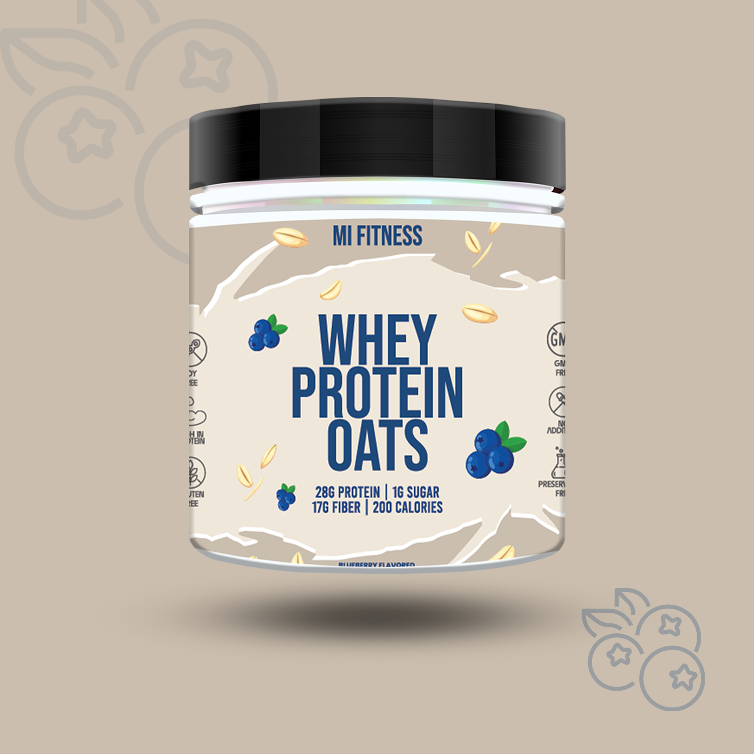 Whey Protein Overnight Oats Bundle Trio - Mi Fitness® - mi Fitness