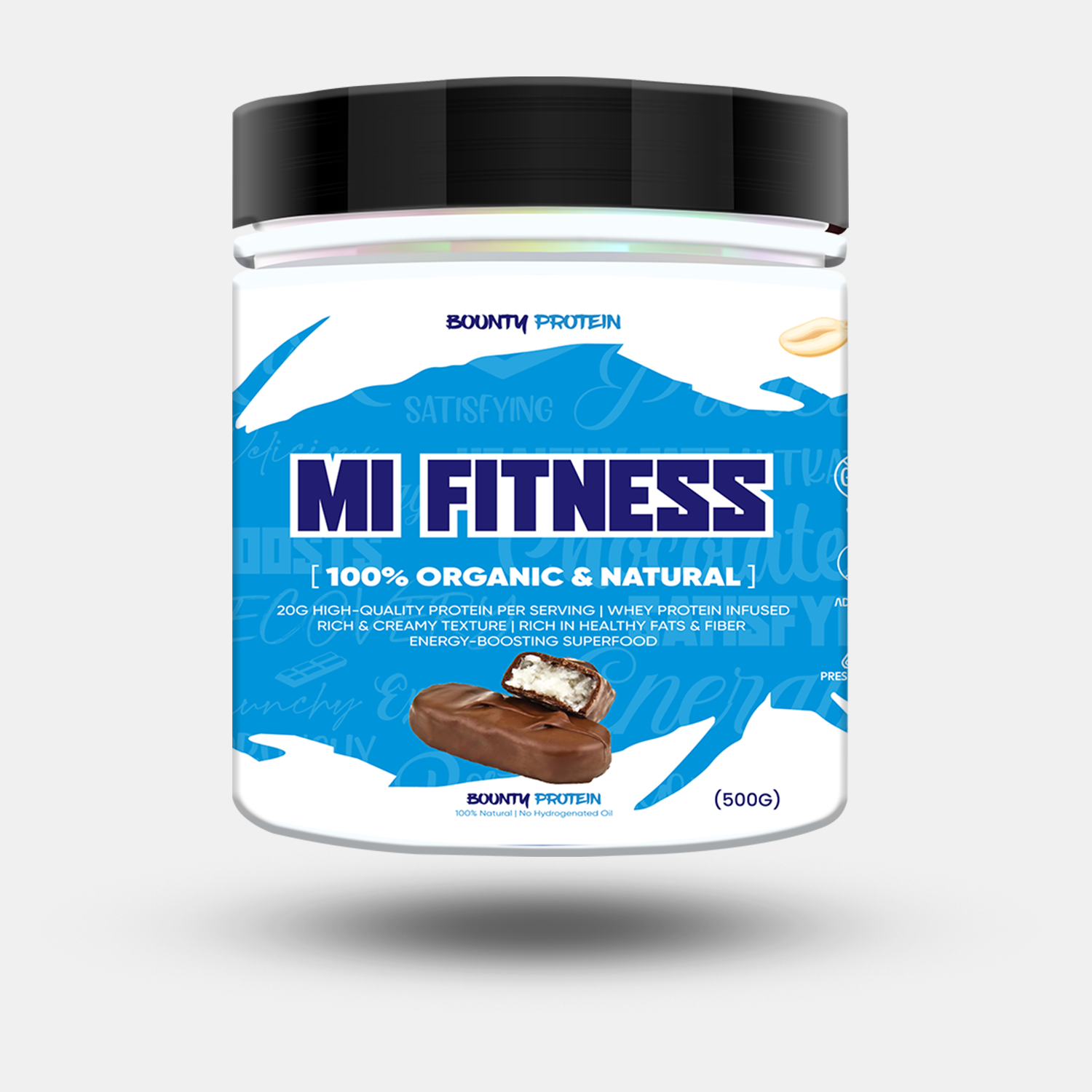 Peanut Butter Protein Bounty 500g - Mi Fitness®