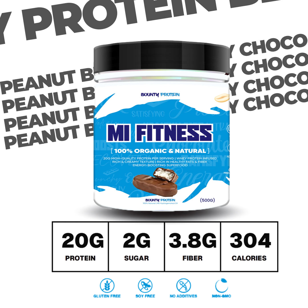 Peanut Butter Protein Bounty 500g - Mi Fitness®
