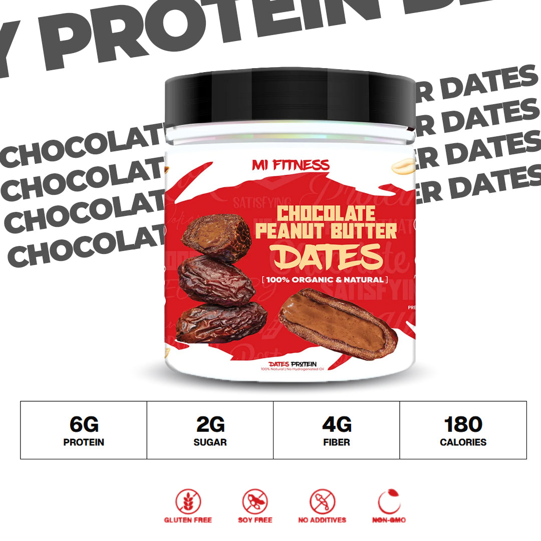 Chocolate Peanut Butter Dates | Snack Packs