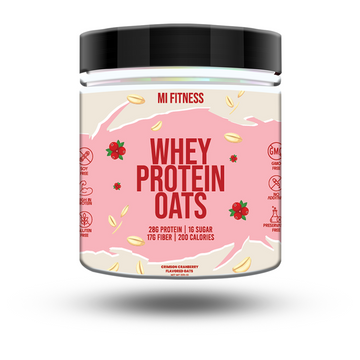 Whey Protein Overnight Oats – Cranberry 800g