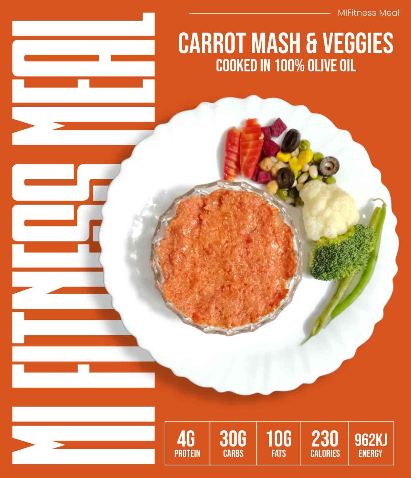 Carrot Mash & Veggies