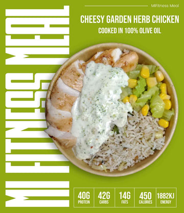 Cheesy Garden Herb Chicken