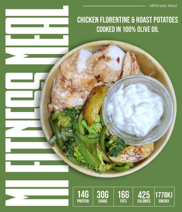 Chicken Florentine & Roast Potatoes