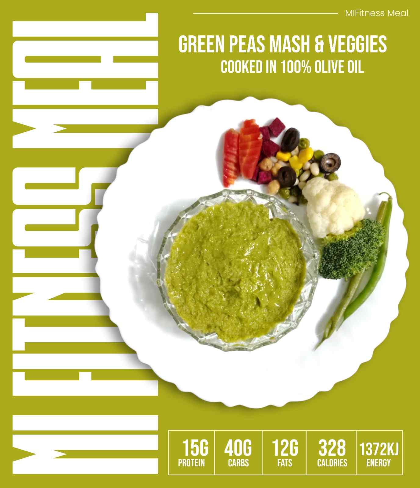 Green Peas Mash Veggies