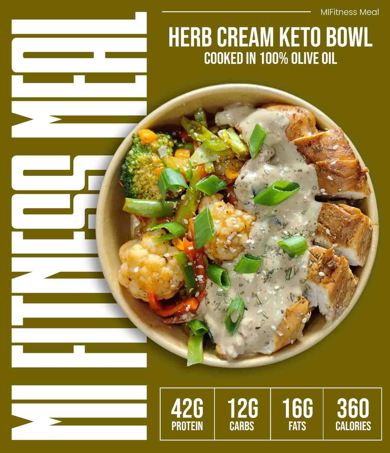 Herb Cream Keto Bowl