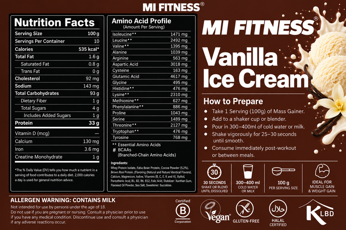 Mass Gainer 1 kg