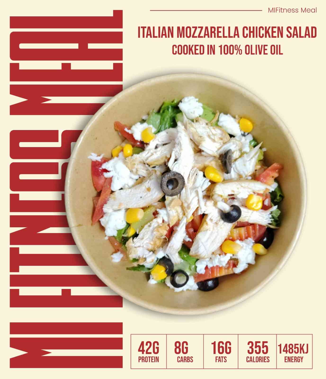 Italian Mozzarella Chicken Salad