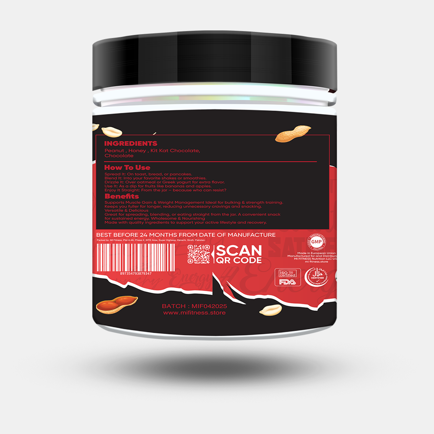 Peanut butter Kit Kat Protein Bliss 500g - Mi Fitness®