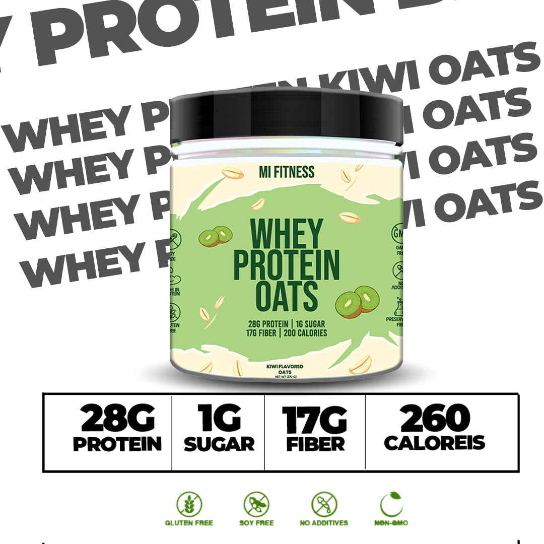 Whey Protein Overnight Oats – Kiwi 400g