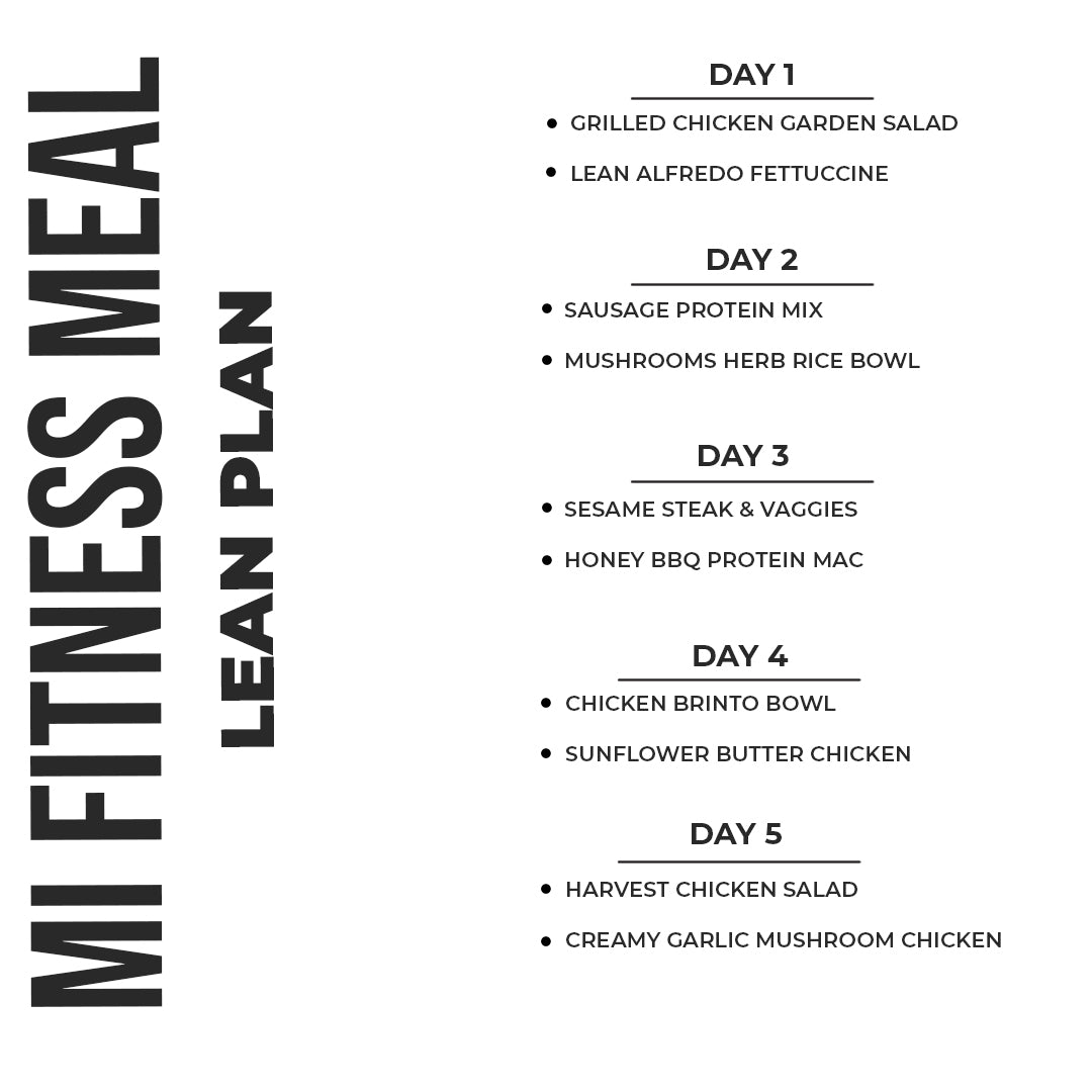 Signature Lean Experience | Chef-Prepared & Dietitian-Approved Meal Plan