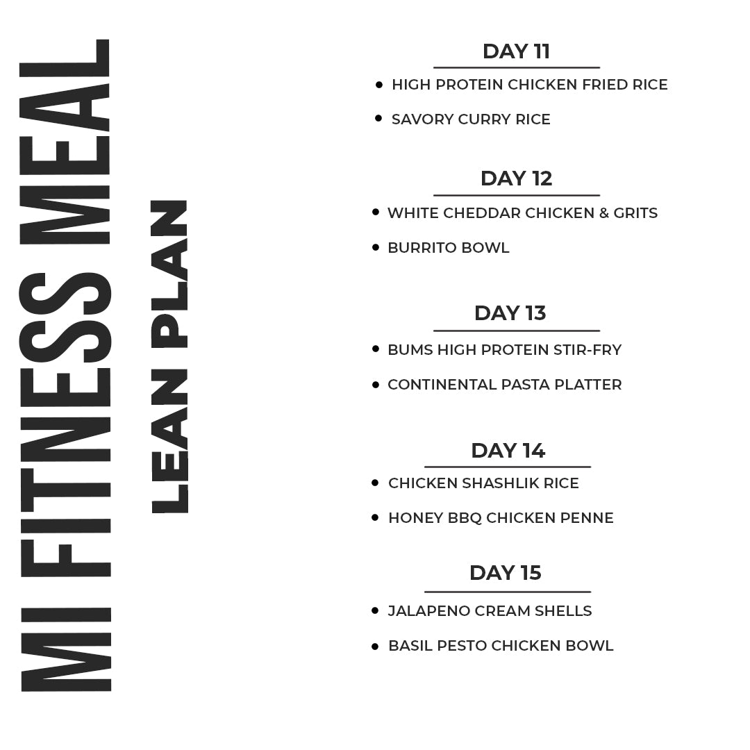 Signature Lean Experience | Chef-Prepared & Dietitian-Approved Meal Plan