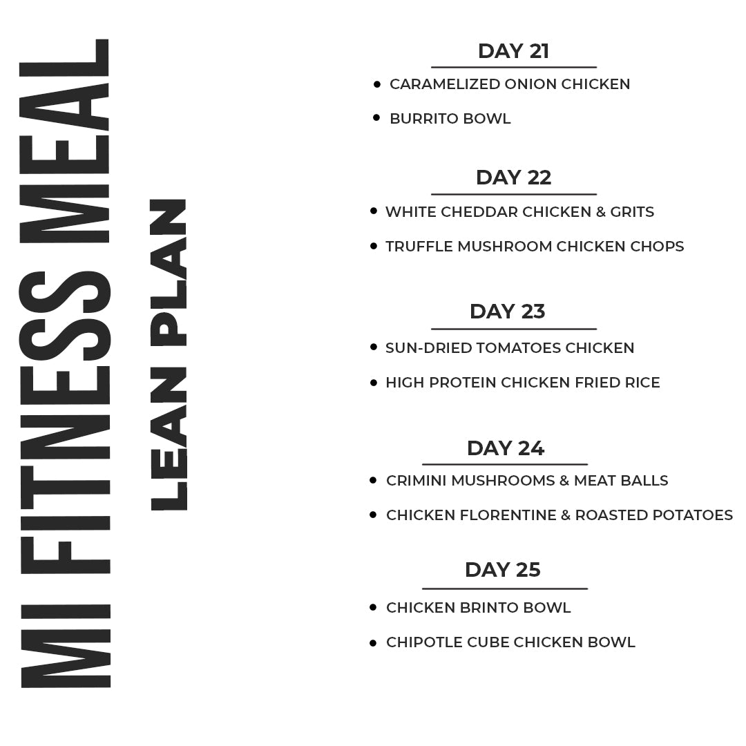 Signature Lean Experience | Chef-Prepared & Dietitian-Approved Meal Plan