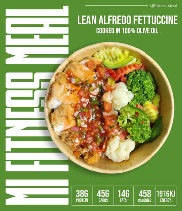 Lean Alfredo Fettuccine