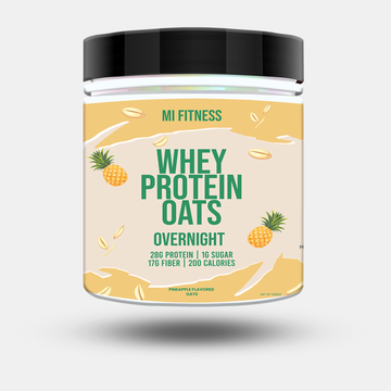 Whey Protein Overnight Oats – Pineapple 800g