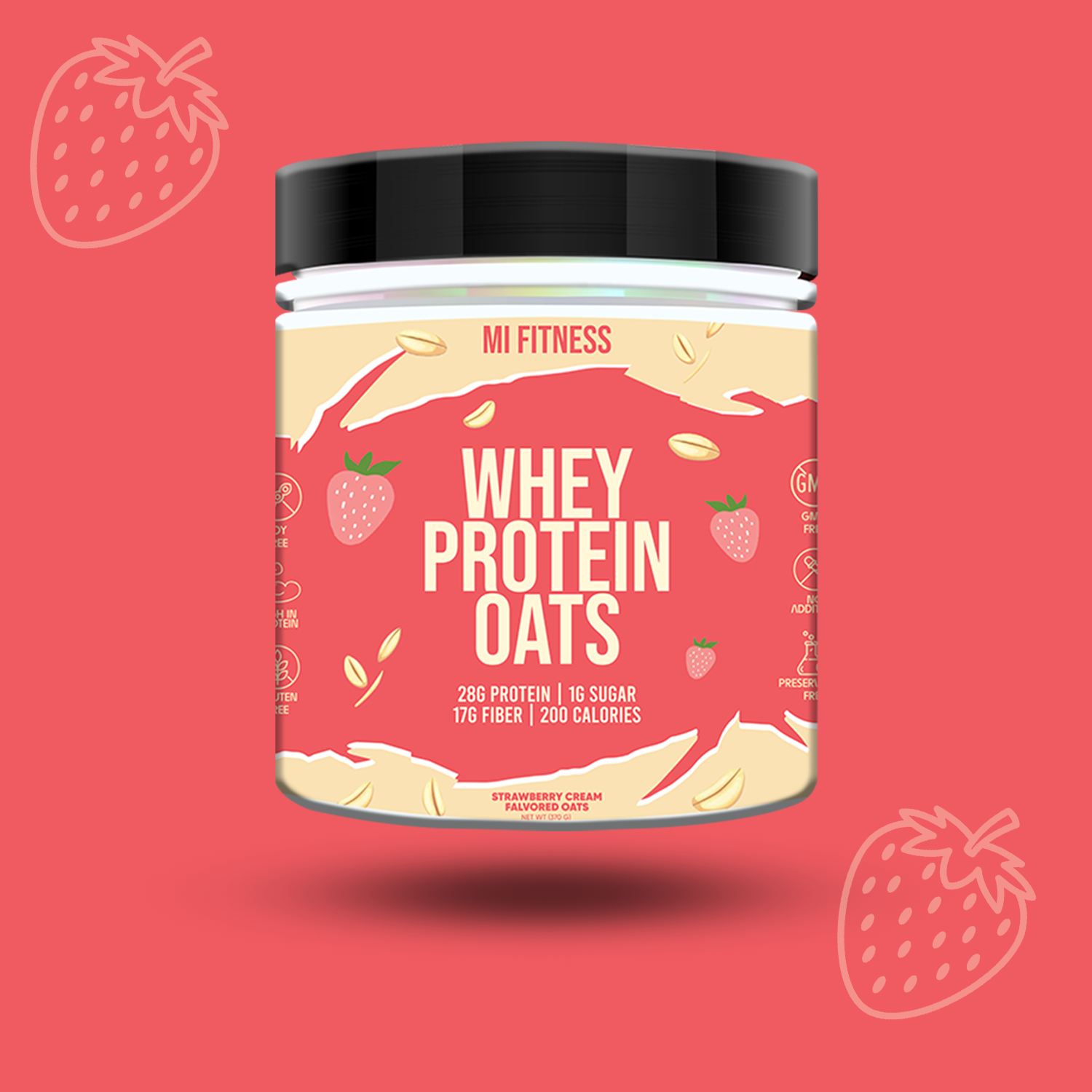 Whey Protein Overnight Oats Bundle Trio - Mi Fitness® - mi Fitness