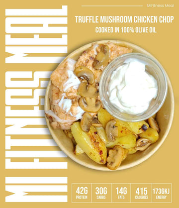 Truffle Mushroom Chicken Chop