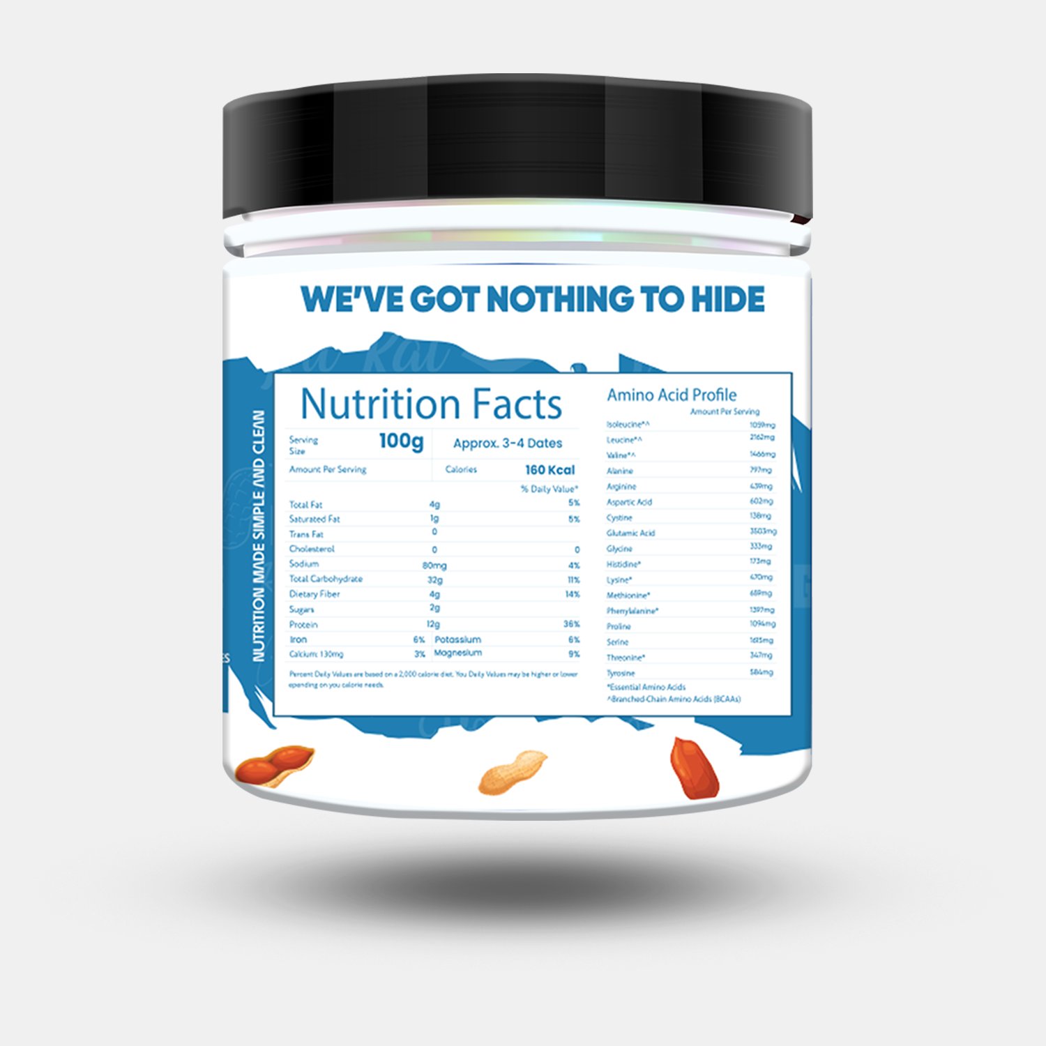 Peanut Butter Whey dates | Snack Packs