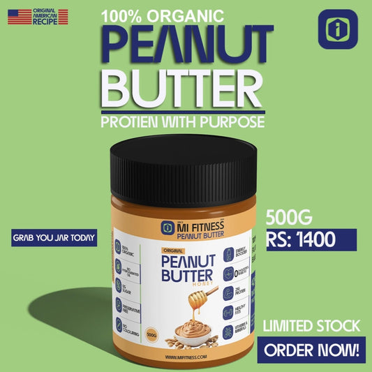 Peanut Butter Honey 500 g - Mi Fitness