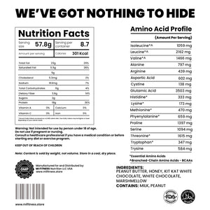 Kit Kat White Protein Peanut Butter 01 kg - Mi Fitness