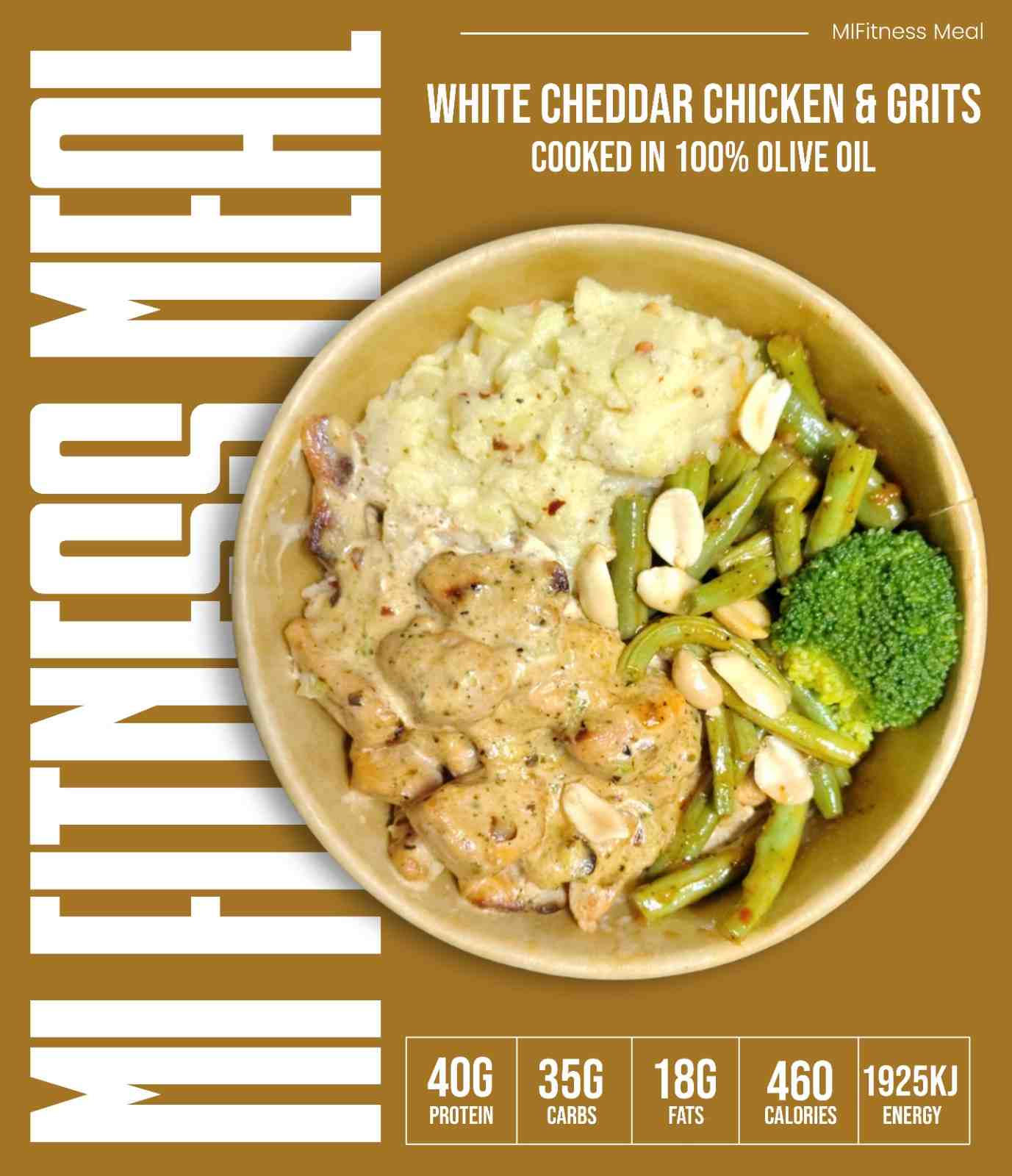 White Cheddar Chicken & Grits