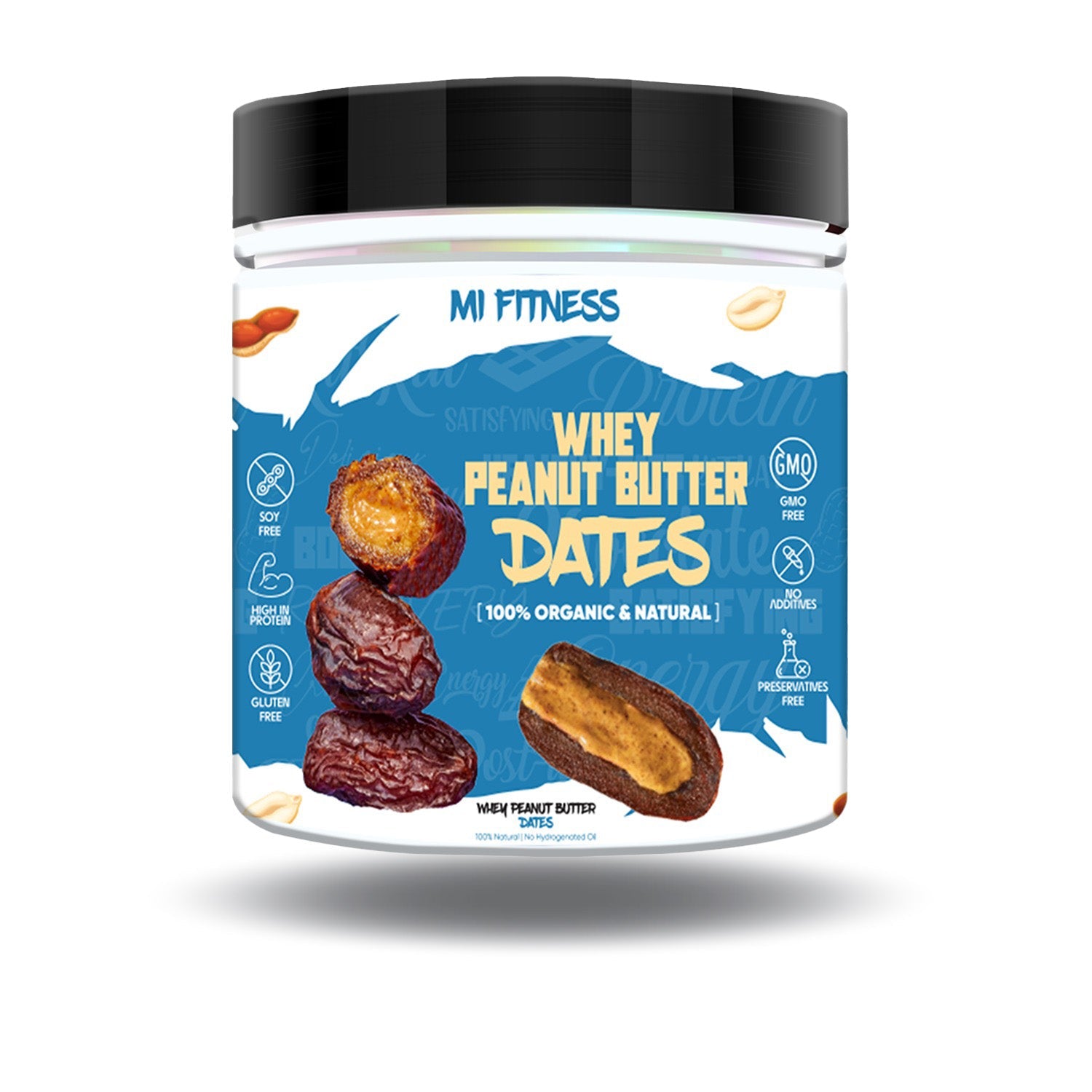 Peanut Butter Whey dates | Snack Packs