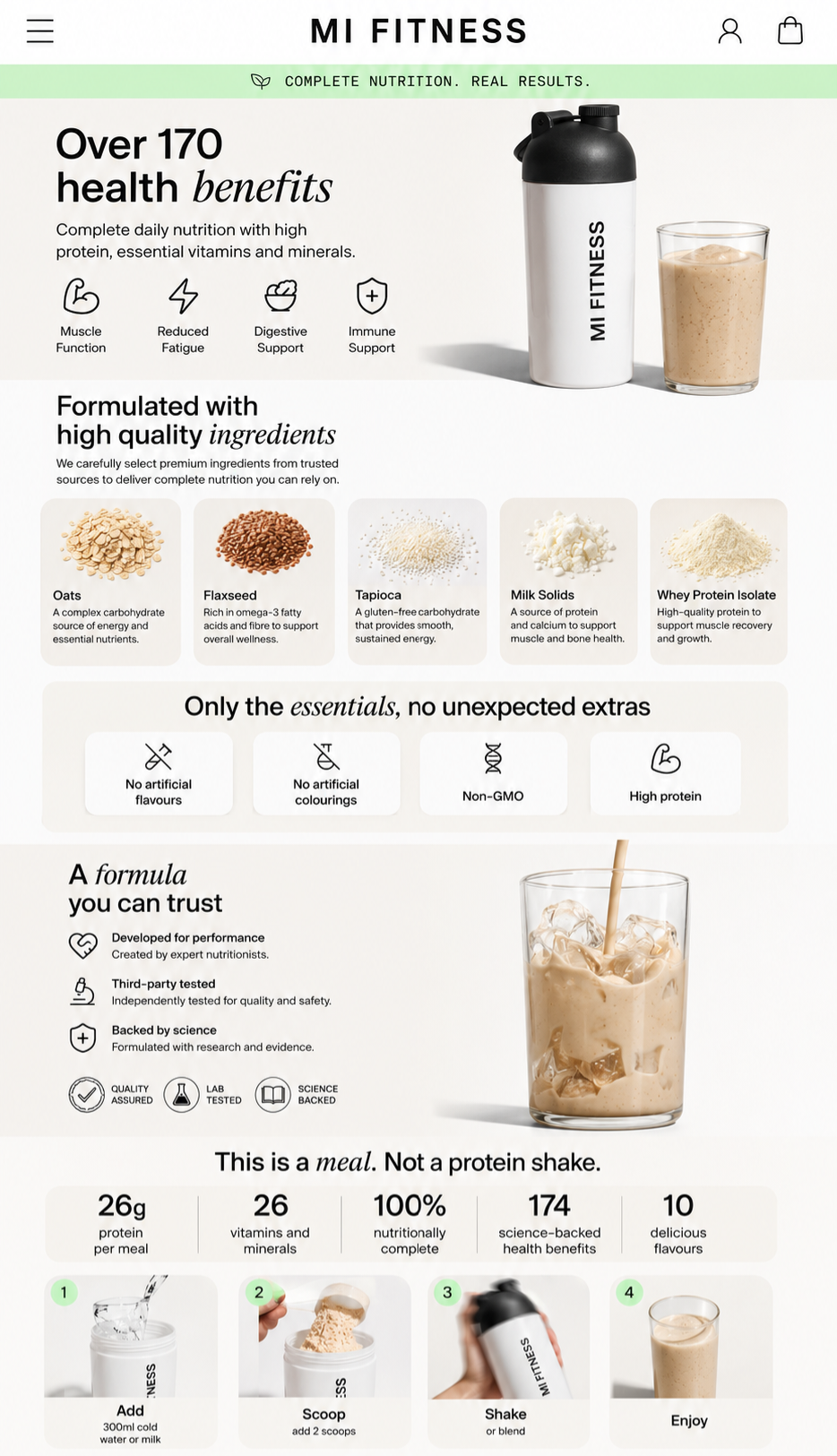 Meal Replacement Protein 1 kg